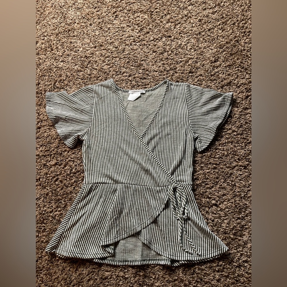Caution To The Wind Wrap Top